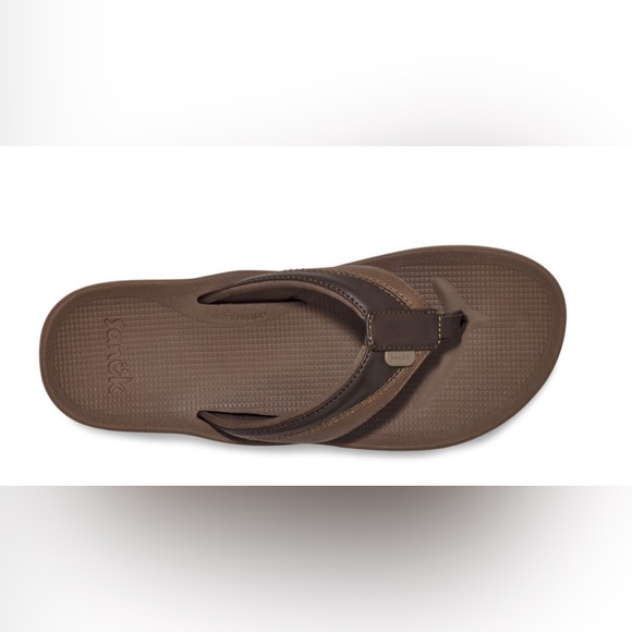 MENS  SANUK COSMIC SEAS H2O BROWN SANDAL SIZE 12           New with tags… - Picture 6 of 12